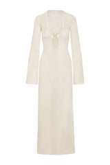 Montego Dress - Ivory Treble Knit — packshot