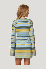 Montego Mini Dress - Sardinia — model side