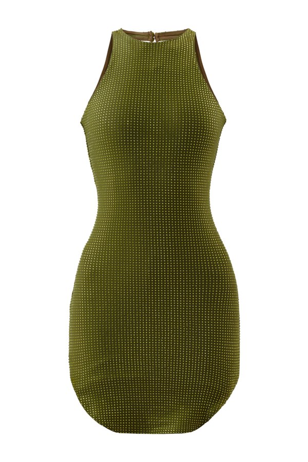 Munekita dress in Peridot Glow — packshot