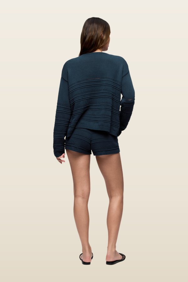 Newport Sweater — model back