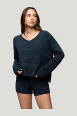 Newport Sweater — model side