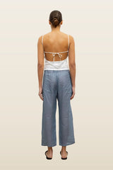 Niko Crop Pocket Pant — model back