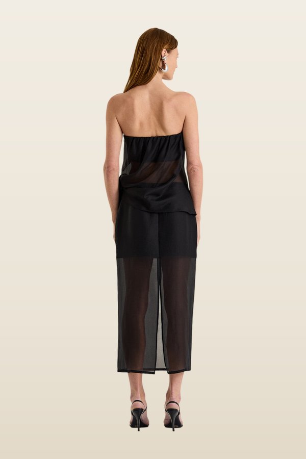 Norella Bustier Top — model back