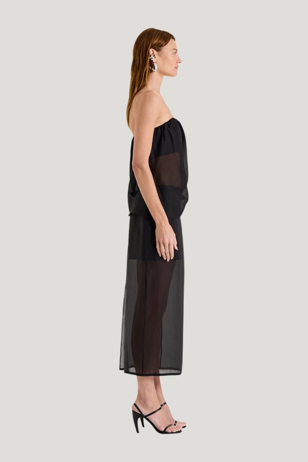 Norella Bustier Top — model side