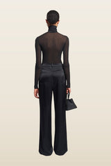 Harri - Turtleneck top — model back