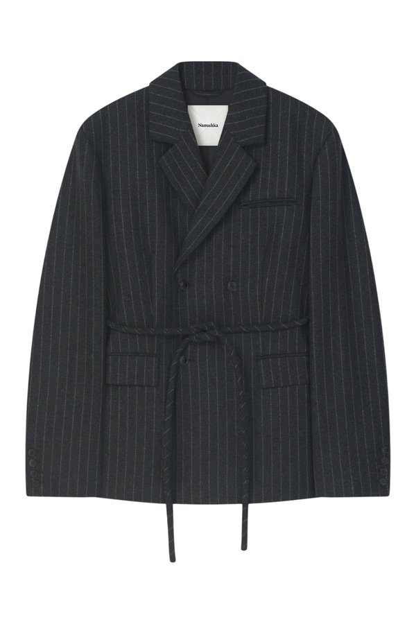 Osono - Pinstripe wool blazer — packshot