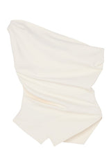 Off shoulder lapel top — packshot