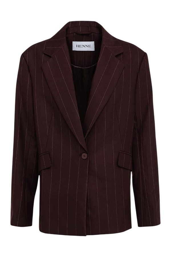 Ornella Pinstripe Blazer — packshot
