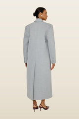 Oversized Coat — model back