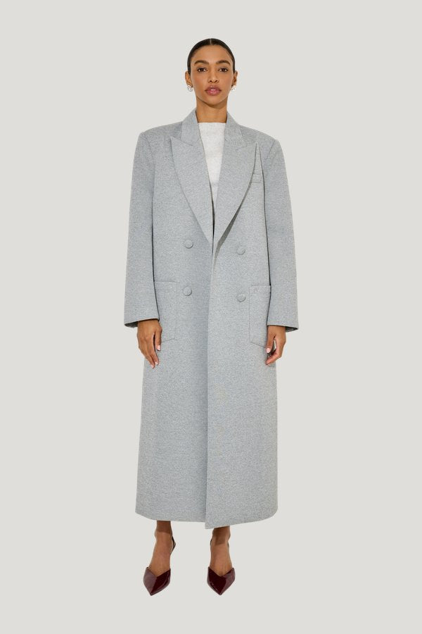 Oversized Coat — model front