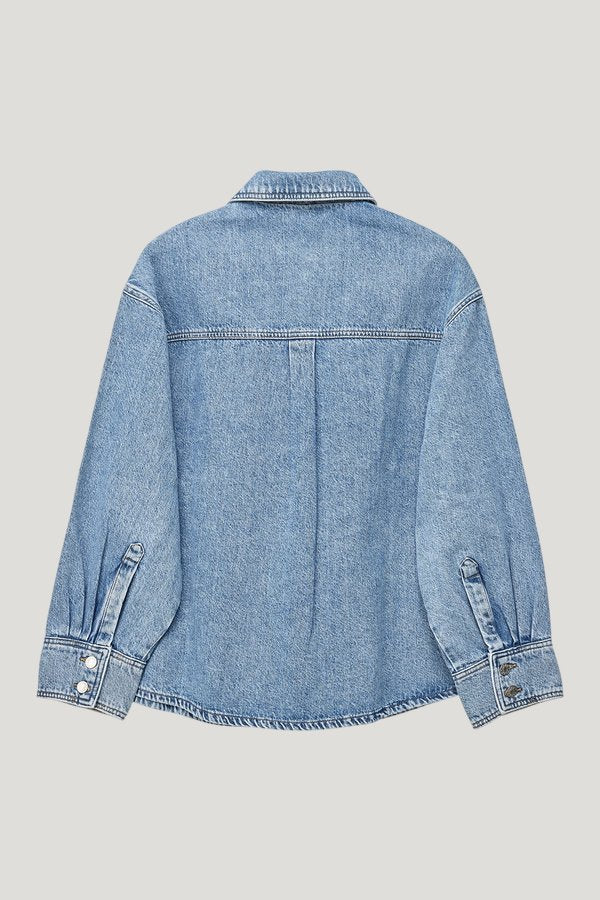 Oversized Denim Shirt — extra