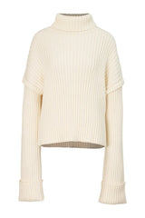Oversized Ribbed Wool Sweater — packshot