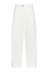 Stretch cotton canvas trousers — packshot
