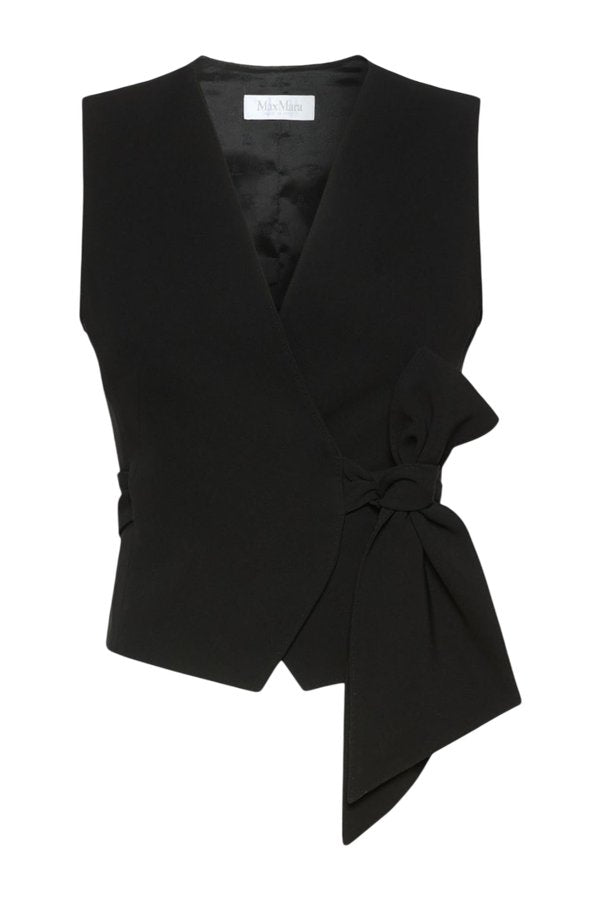 Compact cady cropped gilet — packshot