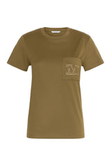 Cotton jersey T-shirt - KAKI — packshot