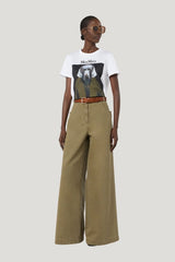 Iconic print-adorned jersey T-shirt — model front