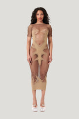 Peachy Dress — model front