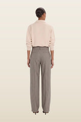Pleated Trouser — model back