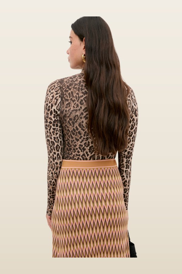 Polo - Leopard — model back