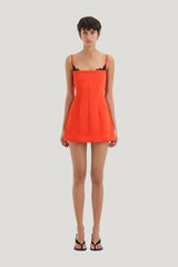 Poppy Contoured Mini Dress — model front