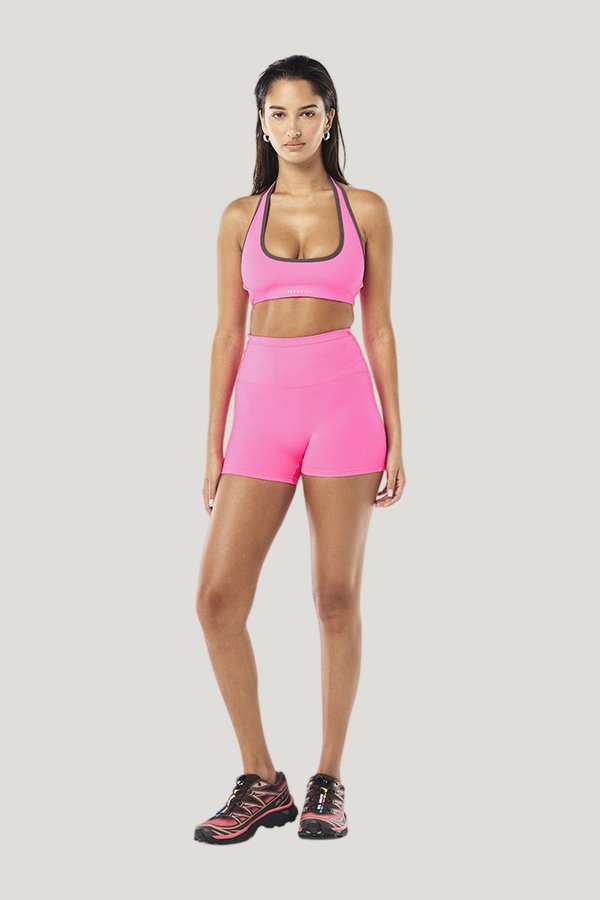 Radar Bike Short In Knockout — model front