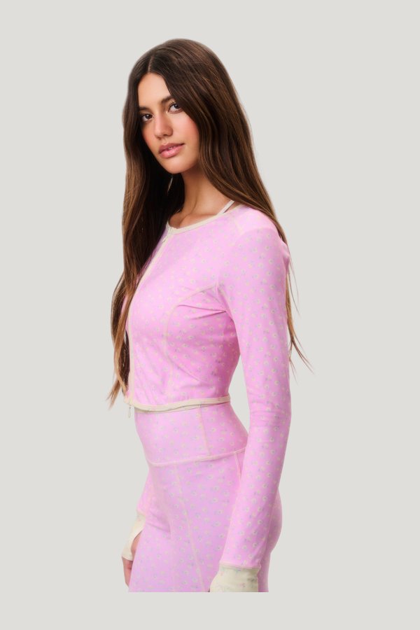 Ravanni Polaroid Rose Active Jacket — model side