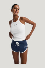 Ribbed Tank Top — model front