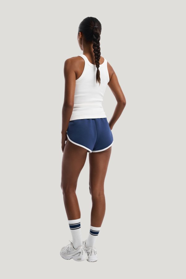 Ribbed Tank Top — model side