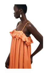Ruffle Volume Maxi Dress — packshot