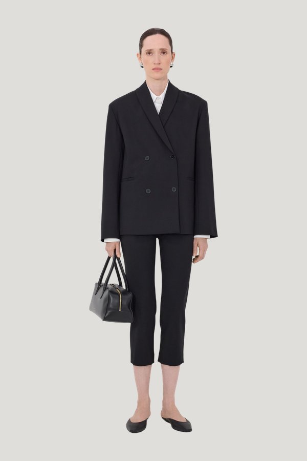 SANCIA LDS Double breasted shawl collar jacket — carry 2