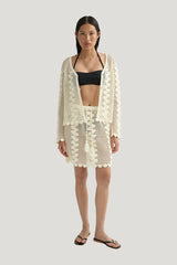 Saskia Cardigan — model front