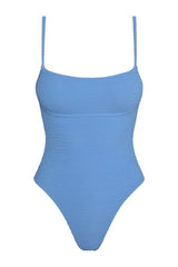 Sausalito One Piece - Azure Crinkle — packshot
