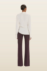 Seam Detail Blouse — model back