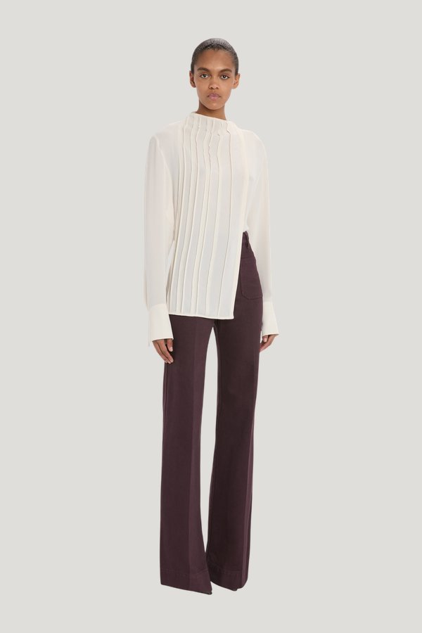 Seam Detail Blouse — model front