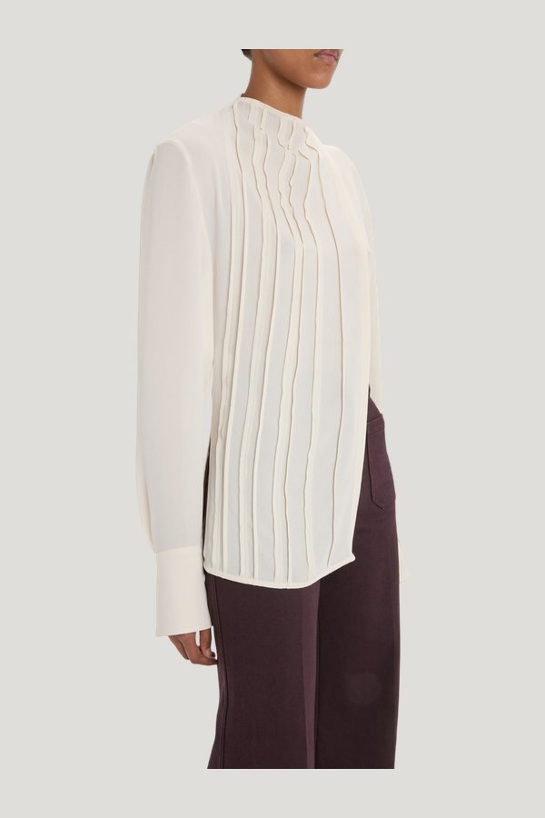 Seam Detail Blouse — model side