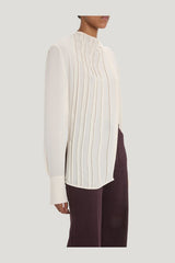 Seam Detail Blouse — model side