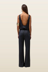 Silk Tank — model back