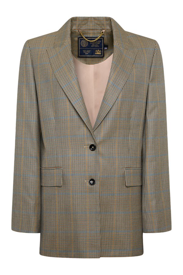 Single Breasted Belgravia Blazer (Richmond Check) — packshot