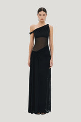 The Sisal Mesh Dress — model front