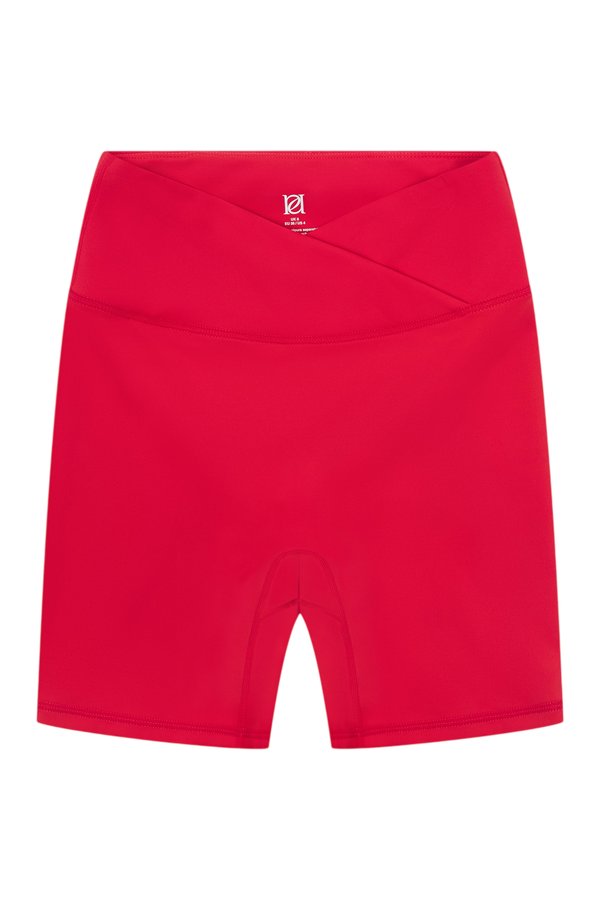 Smoothform Wrap Waistband Cycling Shorts - Jalapeño — packshot