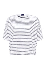 Soft Cotton Striped Boxy Tee — packshot