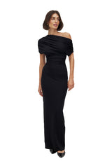 Soft Line Draped Maxi Dress — packshot