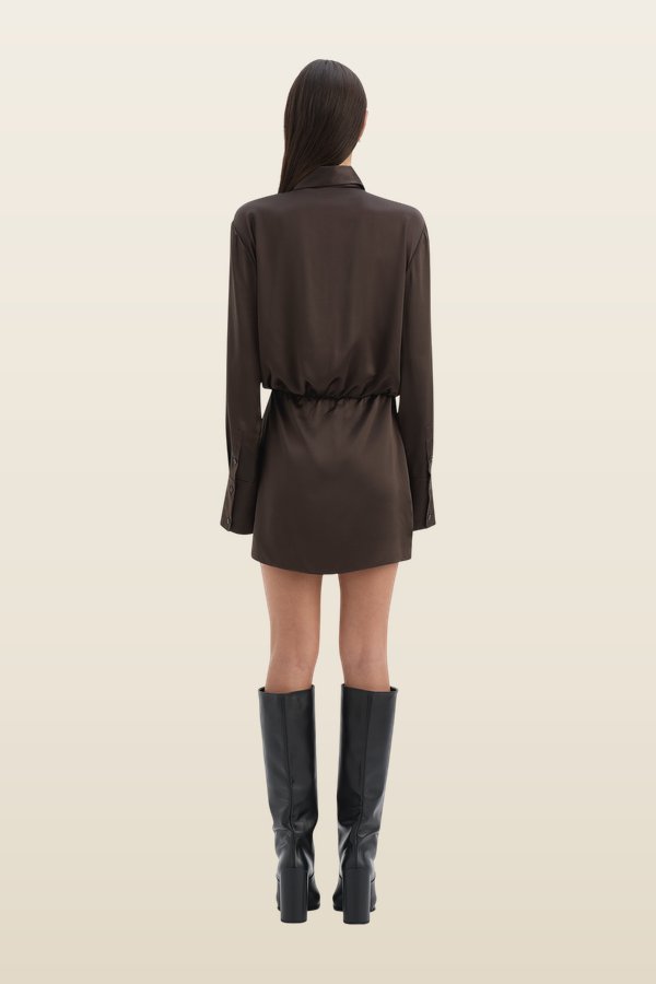 Sorrento Shirt Dress — model back