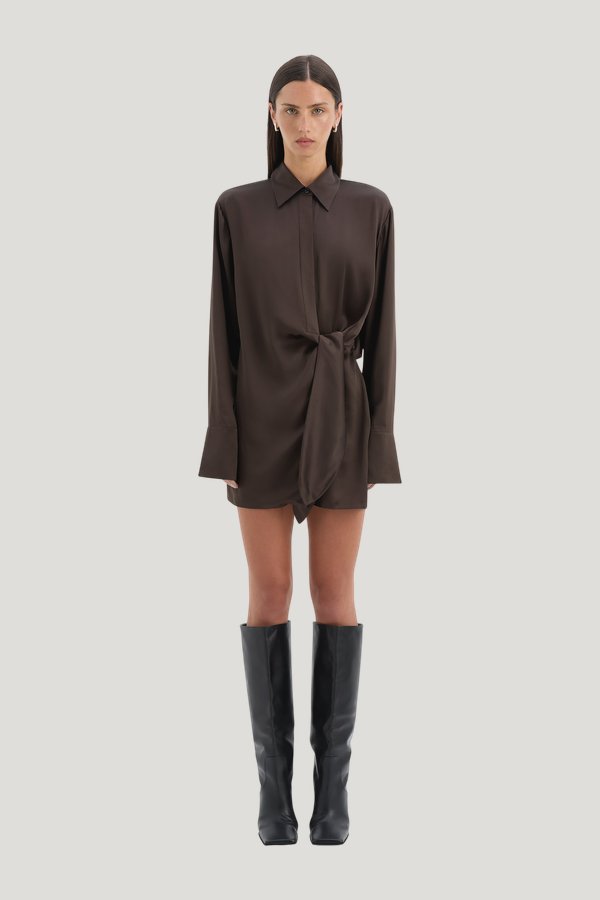 Sorrento Shirt Dress — model front