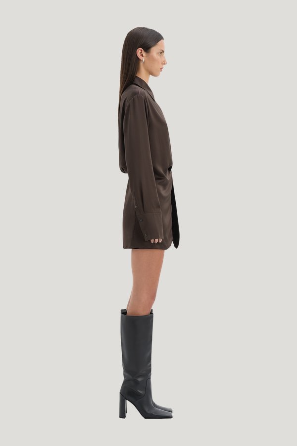 Sorrento Shirt Dress — model side