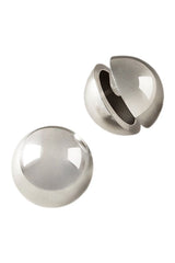 Sphere Earrings Silver — packshot
