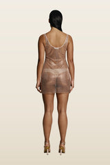 Stardust dress — model back