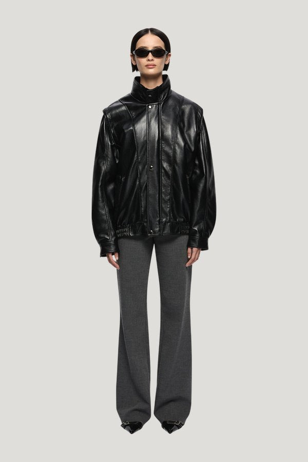 Stevie Longline Jacket — model front