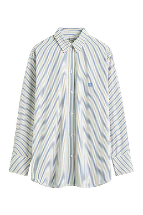 Striped summer shirt — packshot