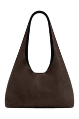 Suede Soft Bag - Coffee — packshot